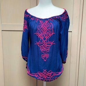 Poupette St Bart Off-the-Shoulder Blouse